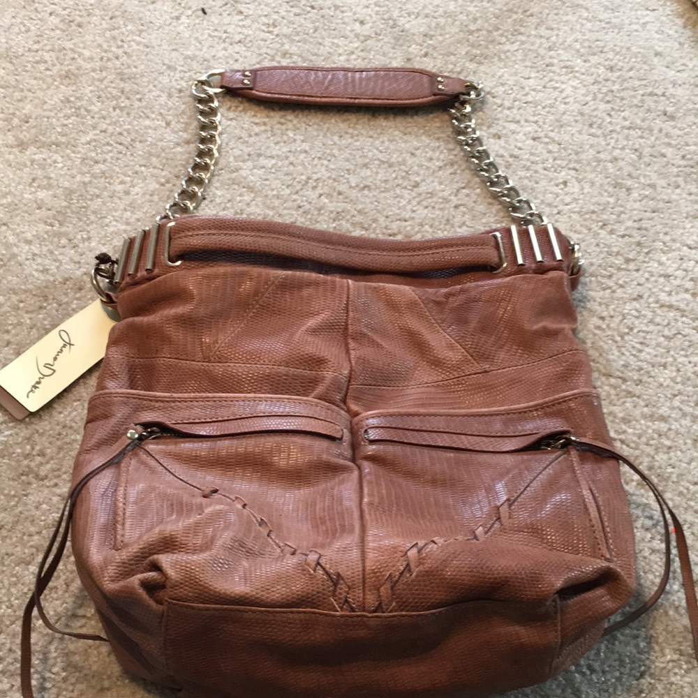 Junior drake brown shoulder bag